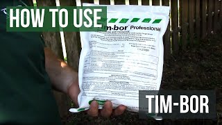 How to use TimBor Wood Preservative [upl. by Macleod822]