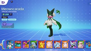 Pokemon UNITE Meowscarada Speedster Gameplay [upl. by Ynnub]