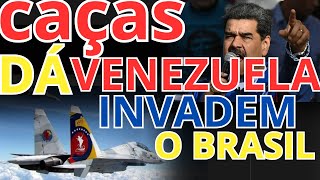 CAÇAS VENEZUELANOS INVADEM O BRASIL [upl. by Ailsun34]