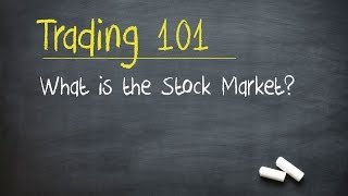 Trading 101 What is the Stock Market [upl. by Grete357]