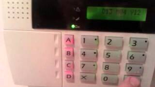 How to set or change the time and date on the Scantronic 9651 9751 9853 Alarm System [upl. by Lyell]