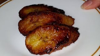 How to make Platanos Maduros Fried Sweet Plantains [upl. by Koy]