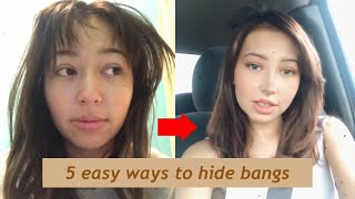 How to hide bangs [upl. by Monagan]