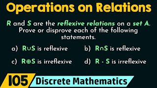 Operations on Relations [upl. by Dex]