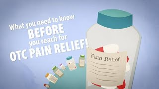 OTC Pain Medication What You Need to Know [upl. by Ahsilet]