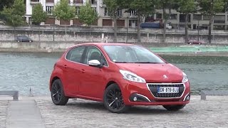 Essai Peugeot 208 12 l 110 Allure 2015 [upl. by Bilbe640]