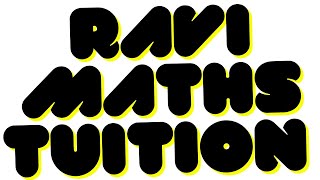 RAVI MATHS SIR [upl. by Mathias]