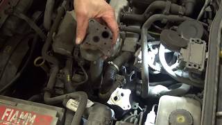 Opel Astra EGR valve remowe replace [upl. by Grete]