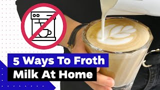 How To Froth Milk At Home Best Milk Frothers Review [upl. by Saum]