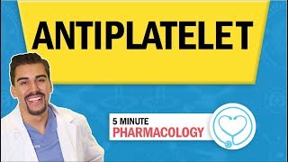 Pharmacology  Antiplatelet nursing RN PN NCLEX [upl. by Llenroc387]