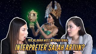 INTERPRETER SALAH NERJEMAHIN  PERJALANAN MISS INTERNATIONAL [upl. by Ahsetel]