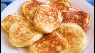 Banana Pancakes  Home Made snacks Recipe [upl. by Adnilim]