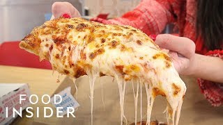 How Dominos Makes Its Pizza  Food Insider [upl. by Attaynek716]