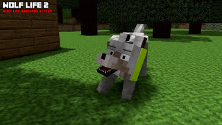 Wolf Life 4  Craftronix Minecraft Animation [upl. by Assyral]