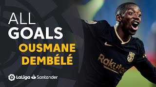 ALL GOALS Ousmane Dembélé LaLiga Santander [upl. by Arinaj]