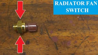 How To Test and Replace A Radiator Cooling Fan Switch [upl. by Giorgia148]