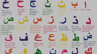 Arabic Alphabet  Pronunciation [upl. by Ahsenid411]