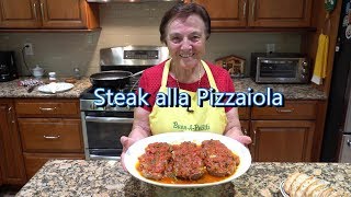 Italian Grandma Makes Steak alla Pizzaiola [upl. by Derag]