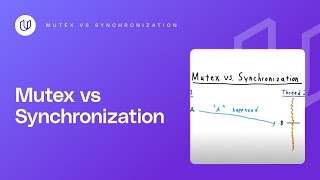 Mutex vs Synchronization [upl. by Anadroj430]