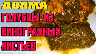 ДОЛМА это вкусно Как завернуть долму с помощью пакета Заготовка виноградных листьев [upl. by Aiuoqes]