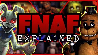 The Ultimate Guide To The FNAF Universe And Lore  FNAF Explained FULL SERIES  Elementia Studios [upl. by Streeto574]