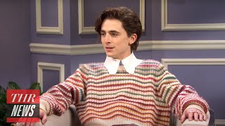 SNL Recap Timothée Chalamet Impersonates Harry Styles Kate McKinnon as Dr Fauci amp More  THR News [upl. by Backler302]