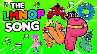 THE ALPHABET LORE LMNOP SONG 🎵 Official LankyBox Music Video [upl. by Dleifyar530]