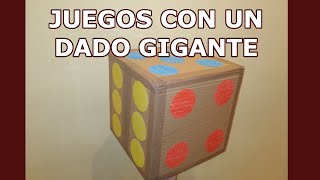 Juegos con un DADO GIGANTE [upl. by Hsara]