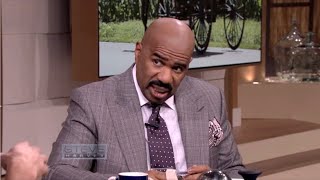 Steve Harvey tries Amish Food [upl. by Ahsemot]