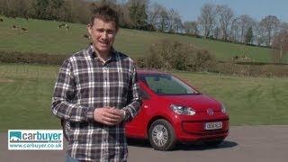 Volkswagen up review  CarBuyer [upl. by Ydda]