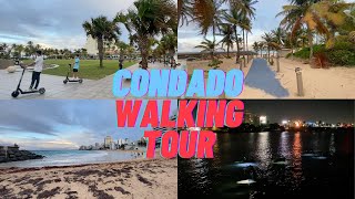 Condado Puerto Rico Walking Tour  Things to See and Do [upl. by Garneau]