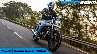 Honda Hness CB350 Review  Better Late Than Never  MotorBeam [upl. by Nitsirt]