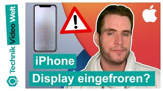 iPhone 📱 Bildschirm reagiert nicht ⏹️ [upl. by Riplex]