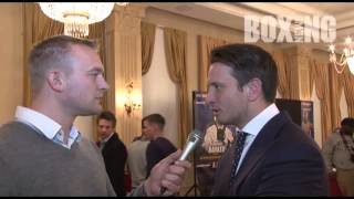 Kalle Sauerland interview with Boxing News TV [upl. by Ecnatsnoc618]