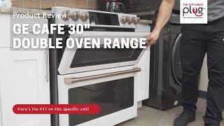 GE Cafe 30quot Smart SlideIn Double Oven Induction Range Review [upl. by Swart]