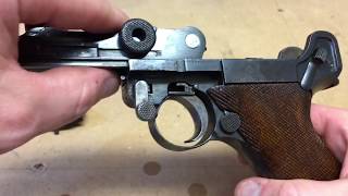 P08 Luger Disassembly [upl. by Neomah]