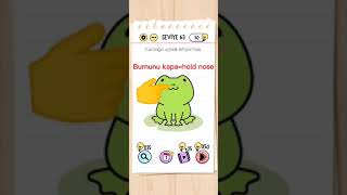 Brain test level 63 answerseviye 63 cevabıhelp this frog flyKurbağa uçmak istiyormuş [upl. by Krenek]