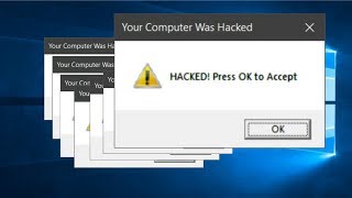 Fake Prank Virus  Made with NotePad Windows 10 [upl. by Nasho525]