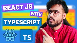 React Typescript Tutorial with Project  Learn React JS with Typescript [upl. by Atsirk]