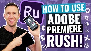 Adobe Rush Tutorial  How to Edit Videos with Premiere Rush [upl. by Semajwerdna]