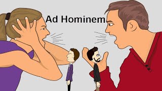 Ad Hominem Fallacy Example [upl. by Nivlem]