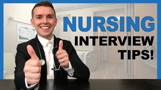 INTERVIEW TIPS for New and Experienced NURSES [upl. by Alyag321]