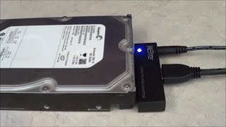 WEme SATA to USB 30 Adapter [upl. by Ellynad]