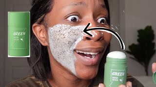 Does this miracle Green mask work🙀 shock 🙀 [upl. by Yenetruoc]