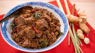 Beef Rendang Recipe  Pais Kitchen  Malaysian  Indonesian Recipe [upl. by Theresa]