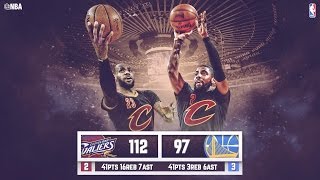 Warriors vs Cavaliers Game 5 NBA Finals  061316 Full Highlights [upl. by Gans482]