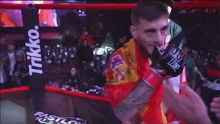 ALEKSANDRE TOPURIA VS Alberto Ibañez  WAR MMA [upl. by Eimaral]