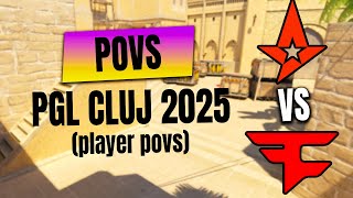 POVS Compilation Mirage  Astralis vs Faze  PGL ClujNapoca 2025 [upl. by Aidaas]