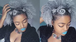 How to GreySilver Hair NO BLEACH REQUIRED 😉 [upl. by Victoir]