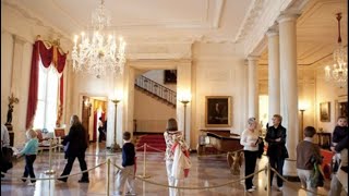 Visiting the WHITE HOUSE  FULL tour including Marine One taking off as seen from inside [upl. by Hansiain681]